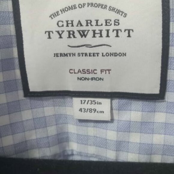 Charles Tyrwhitt Men's Button Up Dress Shirt, Size XL - Picture 4 of 5